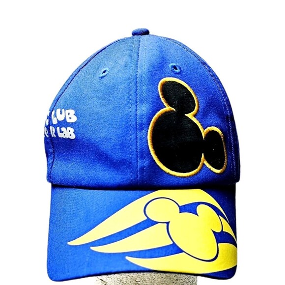 Disney Accessories - DISNEY DCL Hat Cruise Line Oceaneer Club Adj Blue Mickey Mouse Adult/Teen VGC
